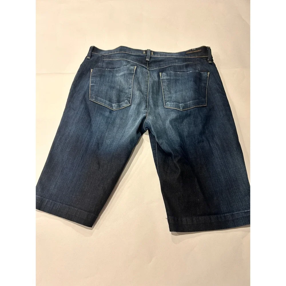Citizens of Humanity‎ Denim Bermuda Shorts Dark Wash Jean Blue Womens Size 28